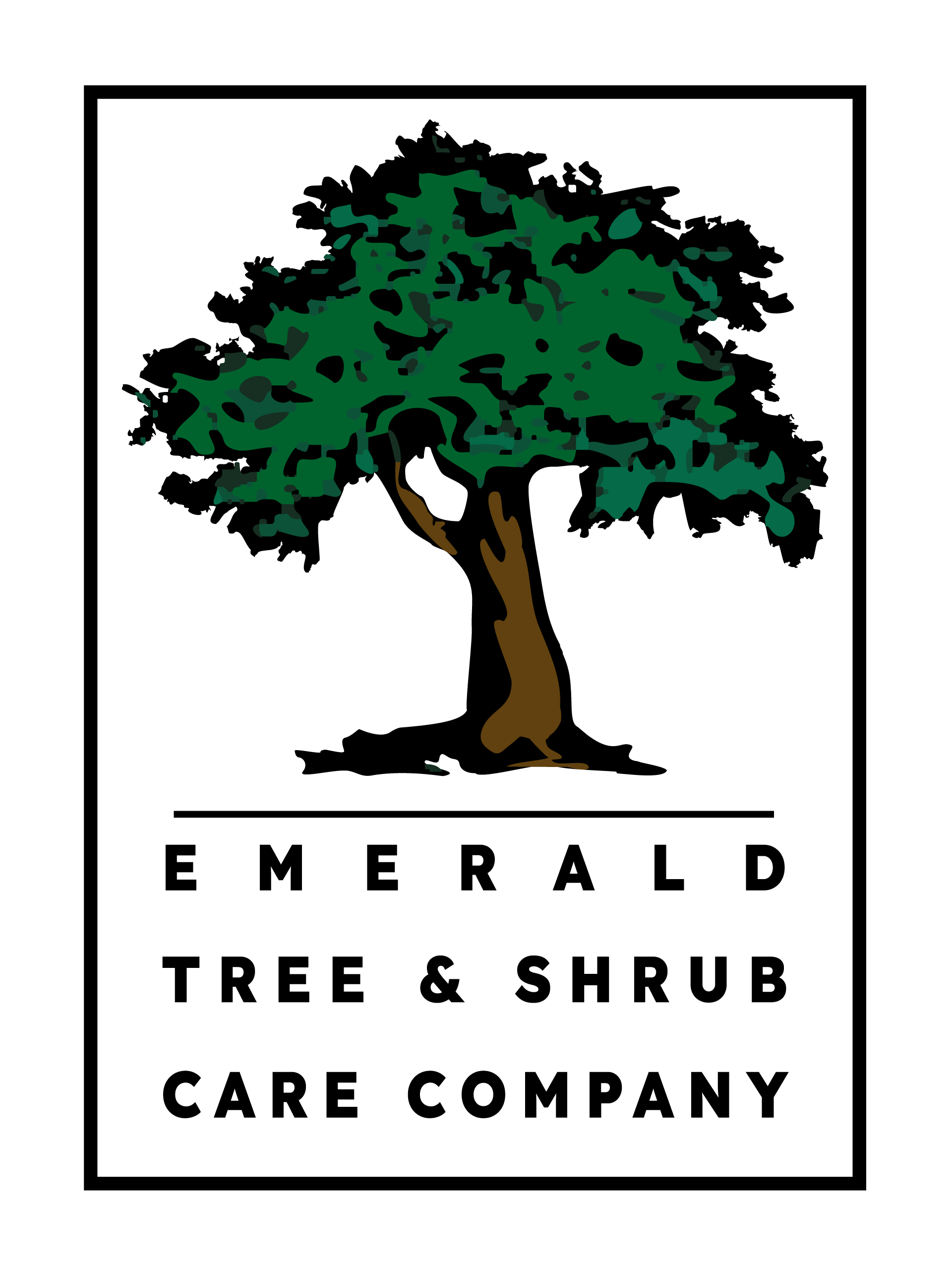 Emerald Tree & Shrub Care Company Logo